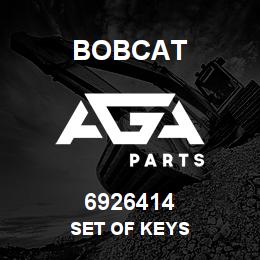 6926414 Bobcat SET OF KEYS | AGA Parts