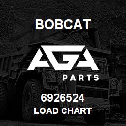 6926524 Bobcat LOAD CHART | AGA Parts