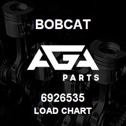 6926535 Bobcat LOAD CHART | AGA Parts
