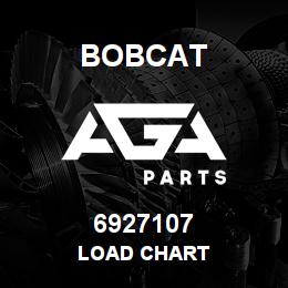 6927107 Bobcat LOAD CHART | AGA Parts