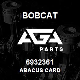 6932361 Bobcat ABACUS CARD | AGA Parts