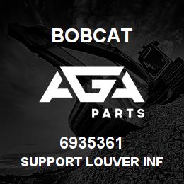 6935361 Bobcat SUPPORT LOUVER INF | AGA Parts