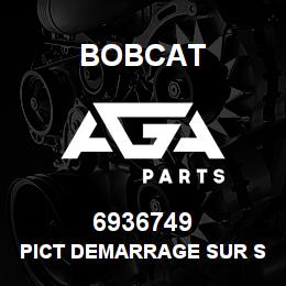 6936749 Bobcat PICT DEMARRAGE SUR SIEGE | AGA Parts