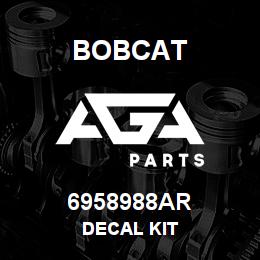 6958988AR Bobcat DECAL KIT | AGA Parts