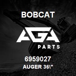 6959027 Bobcat AUGER 36" | AGA Parts