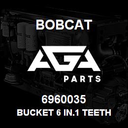 6960035 Bobcat BUCKET 6 IN.1 TEETH | AGA Parts