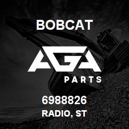 6988826 Bobcat RADIO, ST | AGA Parts