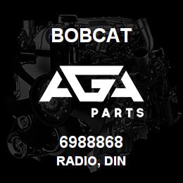 6988868 Bobcat RADIO, DIN | AGA Parts