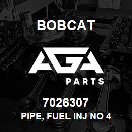 7026307 Bobcat PIPE, FUEL INJ NO 4 CYL | AGA Parts