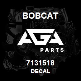 7131518 Bobcat DECAL | AGA Parts