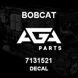 7131521 Bobcat DECAL | AGA Parts