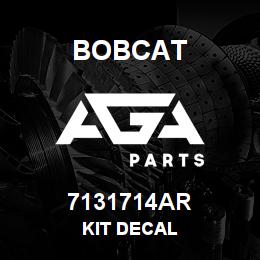 7131714AR Bobcat KIT DECAL | AGA Parts