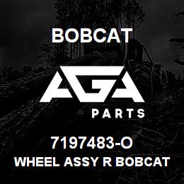 7197483-O Bobcat WHEEL ASSY R BOBCAT | AGA Parts