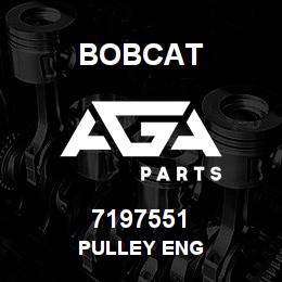 7197551 Bobcat PULLEY ENG | AGA Parts