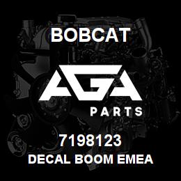 7198123 Bobcat DECAL BOOM EMEA | AGA Parts