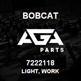 7222118 Bobcat LIGHT, WORK | AGA Parts