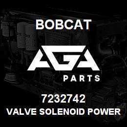 7232742 Bobcat VALVE SOLENOID POWER BOBTACH | AGA Parts