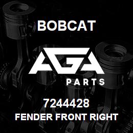 7244428 Bobcat FENDER FRONT RIGHT | AGA Parts