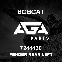 7244430 Bobcat FENDER REAR LEFT | AGA Parts
