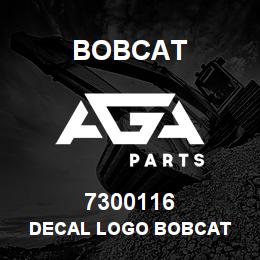 7300116 Bobcat DECAL LOGO BOBCAT | AGA Parts