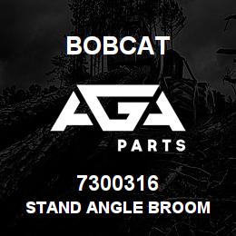 7300316 Bobcat STAND ANGLE BROOM | AGA Parts