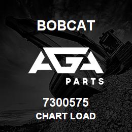 7300575 Bobcat CHART LOAD | AGA Parts