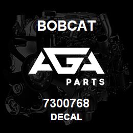 7300768 Bobcat DECAL | AGA Parts