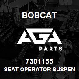 7301155 Bobcat SEAT OPERATOR SUSPENSION AIR | AGA Parts