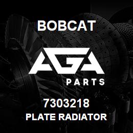 7303218 Bobcat PLATE RADIATOR | AGA Parts