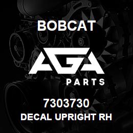 7303730 Bobcat DECAL UPRIGHT RH | AGA Parts