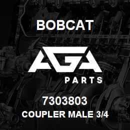 7303803 Bobcat COUPLER MALE 3/4 | AGA Parts