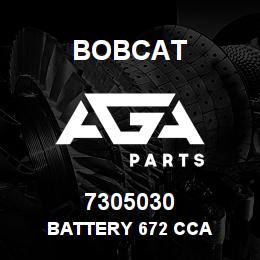 7305030 Bobcat BATTERY 672 CCA | AGA Parts