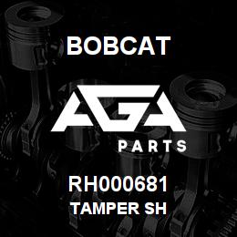 RH000681 Bobcat TAMPER SH | AGA Parts