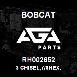 RH002652 Bobcat 3 CHISEL,7/8HEX, | AGA Parts