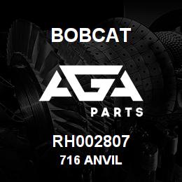 RH002807 Bobcat 716 ANVIL | AGA Parts