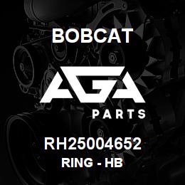 RH25004652 Bobcat RING - HB | AGA Parts