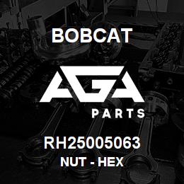 RH25005063 Bobcat NUT - HEX | AGA Parts