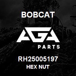 RH25005197 Bobcat HEX NUT | AGA Parts