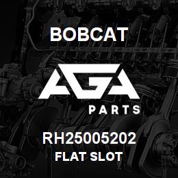 RH25005202 Bobcat FLAT SLOT | AGA Parts