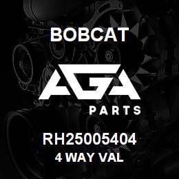 RH25005404 Bobcat 4 WAY VAL | AGA Parts