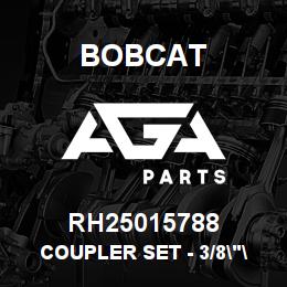 RH25015788 Bobcat COUPLER SET - 3/8"" | AGA Parts