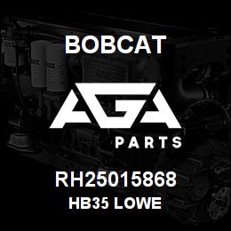 RH25015868 Bobcat HB35 LOWE | AGA Parts