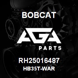 RH25016487 Bobcat HB35T-WAR | AGA Parts