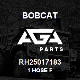 RH25017183 Bobcat 1 HOSE F | AGA Parts