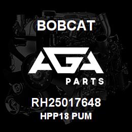 RH25017648 Bobcat HPP18 PUM | AGA Parts