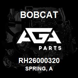 RH26000320 Bobcat SPRING, A | AGA Parts