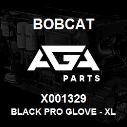X001329 Bobcat BLACK PRO GLOVE - XL | AGA Parts