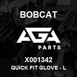 X001342 Bobcat QUICK FIT GLOVE - L | AGA Parts