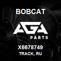 X6678749 Bobcat TRACK, RU | AGA Parts