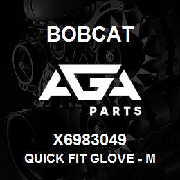 X6983049 Bobcat QUICK FIT GLOVE - M | AGA Parts